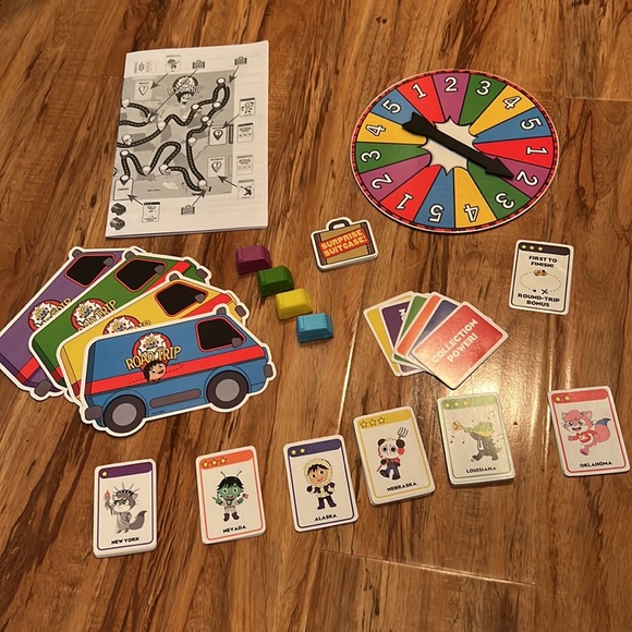 Ryan’s World Road Trip Board Game - Picture 5 of 5